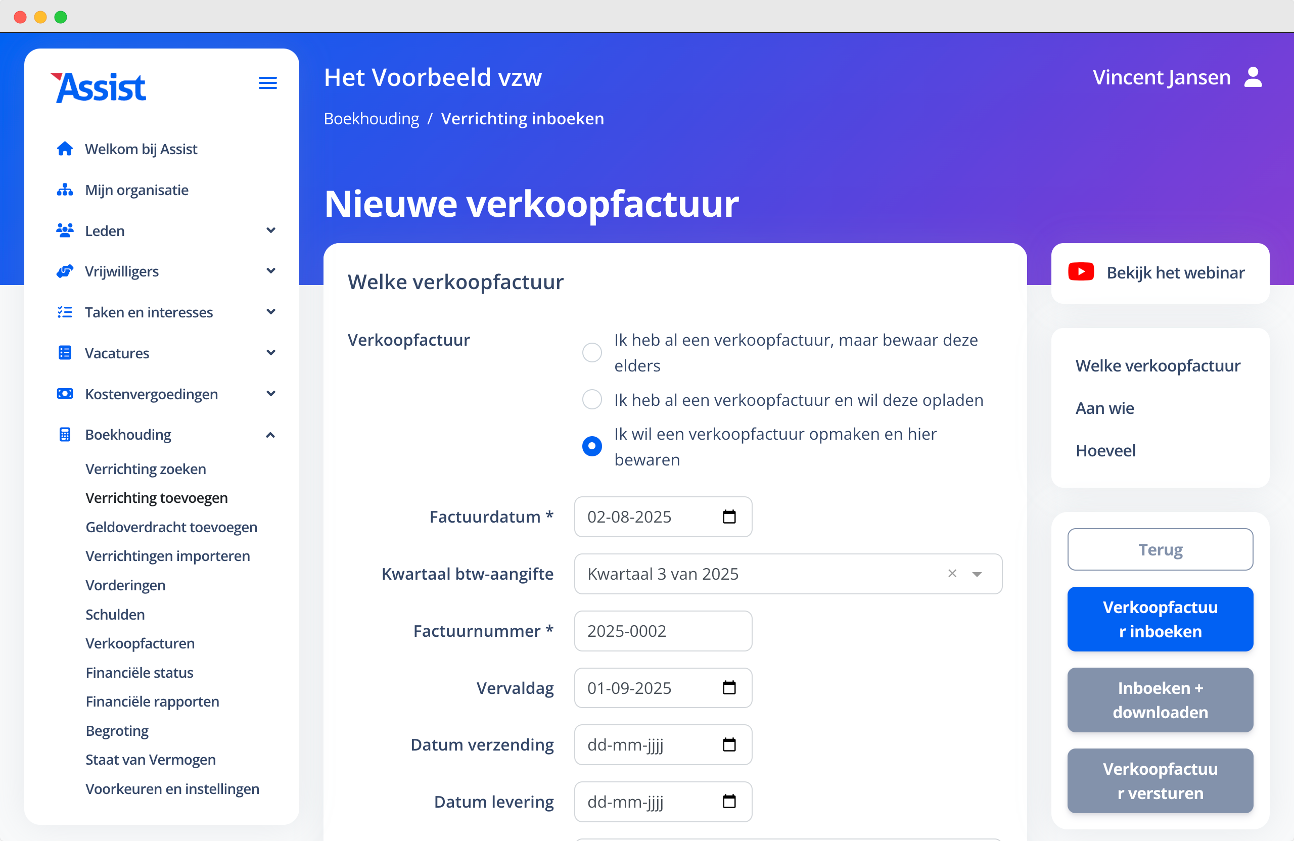 Facturen maken en ontvangen